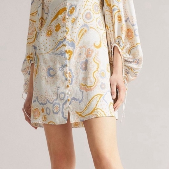 Ted Baker Thelia Exaggerated Sleeve Mini Dress - Picture 4 of 13
